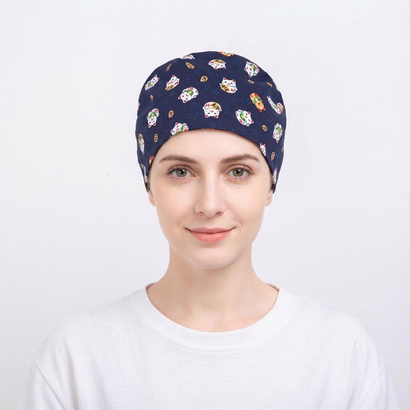 Enkudc Cute Printed Working Cap for Women/Men - Image 2